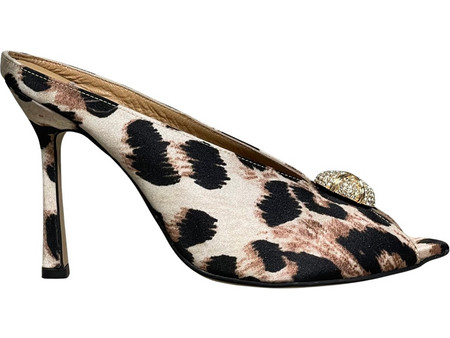 Γυναικειο Mule Peep Toe IRIS BELISSIMA-ΛΕΟΠΑΡ