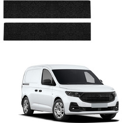 GrizzGlass HeavyDuty Black Front Door Sill Without Notch Protective Film Ford Transit Connect (2022-2026)