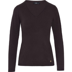 FOREL Πλεκτή μπλούζα 083.90.01.043-ΚΑΦΕ DarkBrown