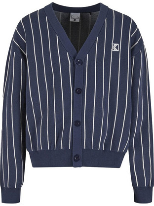 Karl Kani OG Pinstripe Jacquard Ανδρική Ζακέτα Μπλε KM263-038-1