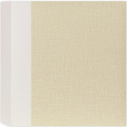 Άλμπουμ PRAGA CREAM με θήκες για 200 φωτογραφίες 10X15 εξώφυλλο με υφή υφάσματος χρώμα εκρού