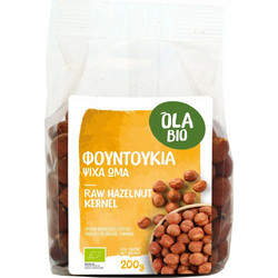 Βιολογικά Φουντούκια Ωμά Χωρίς Αλάτι Όλα Bio 200gr