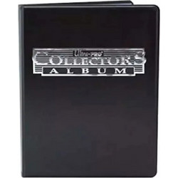 Ultra Pro 9-Pocket Collectors Portfolio Binder 9-Pocket Standard Size Black 81366