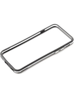 Θήκη Stylish Protective Bumper Frame για iPhone 6 4.7" - Μαύρο / Διάφανο (OEM)
