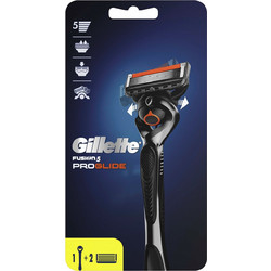 Gillette Fusion 5 Proglide Ξυραφάκι με Ανταλλακτικές Κεφαλές με 5 Λεπίδες & Λιπαντική Ταινία + Ανταλλακτικά Ξυραφάκια 2τμχ
