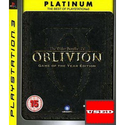 The Elder Scrolls IV Oblivion Game Of The Year Platinum Edition Used PS3