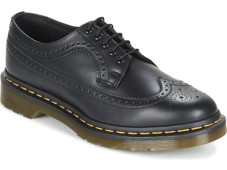 Smart shoes Dr. Martens 3989 BROGUE BLACK SMOOTH