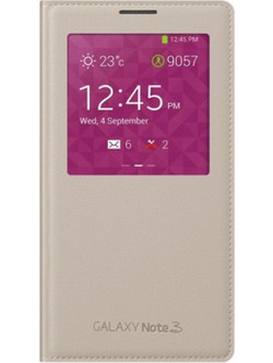 Samsung S-View Cover Beige (Galaxy Note 3)