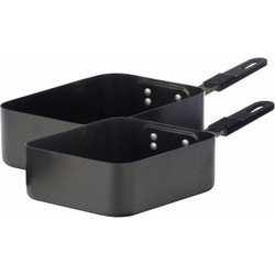 ΣΕΤ ΜΑΓΕΙΡΕΜΑΤΟΣ VANGO Non Stick Mess Tins με πτυσσόμενες λαβές