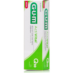 Gum ActiVital Q10 Οδοντόκρεμα για Προστασία Ούλων 75ml