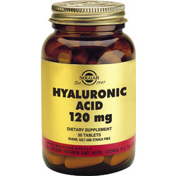 Solgar Hyaluronic Acid 120mg 30 Ταμπλέτες