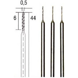 ΤΡΥΠΑΝΑΚΙΑ PROXXON HSS 0.5MM 3 ΤΜΧ. (2886450)