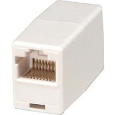 Αντάπτορας UTP RJ45 Θηλυκό-Θηλυκό Λευκό-Μπεζ Powertech CAB-N040