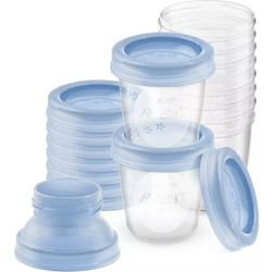 Philips Avent Δοχεία Αποθήκευσης Μητρικού Γάλακτος Ciel 180ml 10τμχ