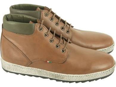 Nikolas Shoes Ανδρικά Μποτάκια Δερμάτινα Ταμπά 514