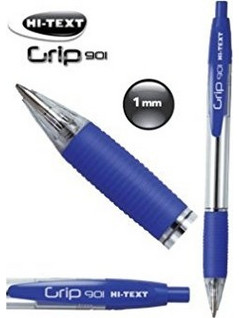 Στυλό HI-TEXT GRIP 901 μπλε κουτί 12 τεμαχίων