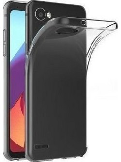Back Cover Σιλικόνης 0.3mm Διάφανο (LG Q6)