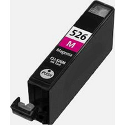 Μελάνι CANON Συμβατό CLI-526 M Σελίδες:204 Magenta για 8150, 5240, 5150, 5120, 5140, 5170, 5180, 5200, 5210, 5220, 5250, 5270, 5280, 5350, 8250, 6110, 6120, 6140, 6150, 6170, 6180, 8120, 8140, 8170, 8