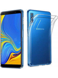 Senso Back Cover Silicone Transparent (Galaxy A9 2018)