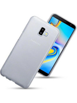 Terrapin Back Cover Silicone Transparent (Galaxy J6+)