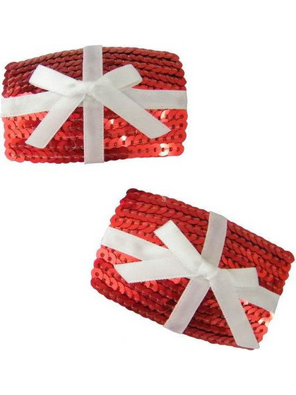 Christmas nipple cover
