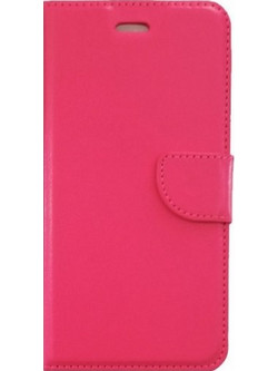 Δερμάτινη Stand Θήκη Βιβλίο for Xiaomi Mi 8 Lite Fuchsia (oem)