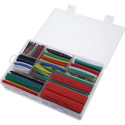 385pcs Heat Shrink Tube Kit 2:1 - 9 Sizes 7 Colors