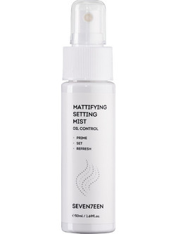 Seventeen Mattifying Setting Mist Primer Προσώπου Ματιών & Χειλιών Υγρό σε Spray 50ml