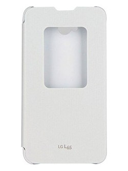 Θήκη LG CCF-450 για D280N/D320N L60/L70 Flip Cover Quick Window White original