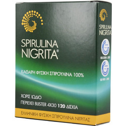 Spirulina Nigrita 120 Ταμπλέτες
