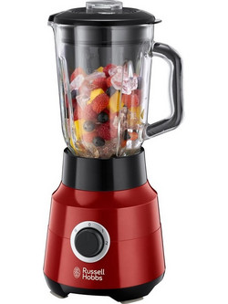 Russell Hobbs RH24720-56 Red Μπλέντερ για Smoothie με Γυάλινη Κανάτα 1.5lt 650W