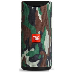 T&G TG-113 Αδιάβροχο Ηχείο Bluetooth 10W με Ραδιόφωνο Χακί