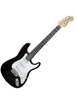 Infinity Guitars Last32 Ηλεκτρική Κιθάρα ST Style με SSS Μαγνήτες και Ταστιέρα Rosewood Black