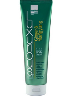 InterMed Luxurious Ginger Ylang Ylang Moisturizing Ενυδατική Κρέμα Σώματος 300ml