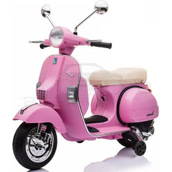 Skorpion Wheels Piaggio Ηλεκτροκίνητη Παιδική Vespa 12V Ροζ 5245050