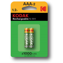 Kodak Rechargeable AAA 1000mAh 2τμχ