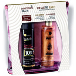 Medisei Panthenol Extra Sun Care Dry Oil 100ml + Sun Care Tanning Oil SPF10 150ml