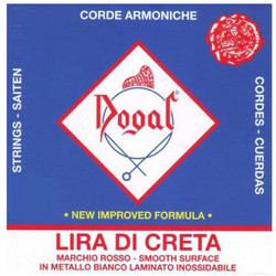Dogal R38L Σετ Χορδές Λύρας Chrome 1/8