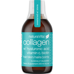 Natura Vita Collagen με Υαλουρονικό Οξύ Βιοτίνη & Βιταμίνη C 250ml