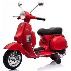 Licenced Ηλεκτροκίνητη Παιδική Vespa 6V Κόκκινη