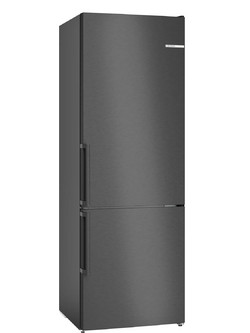 Bosch KGN49VXCT Ψυγειοκαταψύκτης 440lt Full No Frost Υ203xΠ70xΒ66.7cm Μαύρος