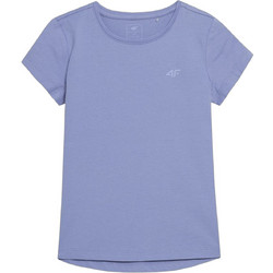 4F Παιδικό T-Shirt Κοντομάνικο Γαλάζιο HJL22-JTSD001-34S