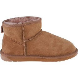 Emu Γυναικεία Μποτάκια Suede Καφέ με Γούνα W10937