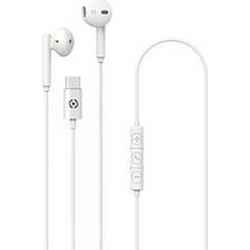 Celly UP1100 Handsfree Earbud USB-C White