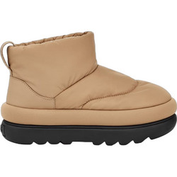 UGG Γυναικεία Μποτάκια Χιονιού Πλατφόρμα Μπεζ με Γούνα 1132017-MDSD