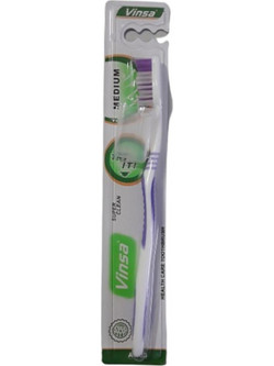 4teen4ty Vinsa Super Clean Medium Οδοντόβουρτσα Μωβ