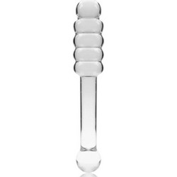 Ibiza Nebula Series 20 Borosilicate Γυάλινο Dildo 20.5cm Clear