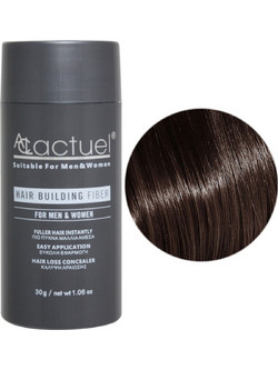 Actuel Dark Brown Νανοΐνες κατά της Τριχόπτωσης 30gr