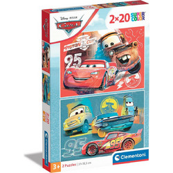 Clementoni Super Color Disney Cars 2x20pcs