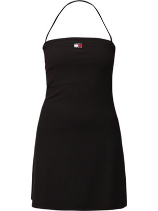 Tommy Hilfiger Mini Καλοκαιρινό Καθημερινό Φόρεμα Μαύρο DW0DW17942-BDS